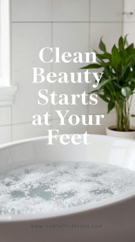 Embrace clean beauty from the ground up—literally! This detox foot soak uses non-toxic, natural ingredients to soften your skin and ease tension. Simple, minimalist, and effective.