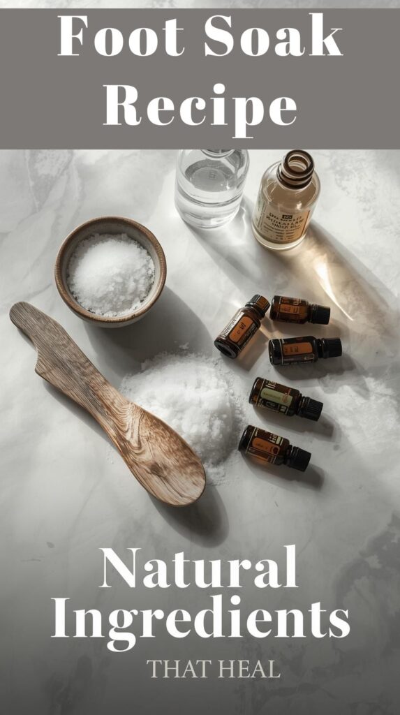 Looking for a foot soak that’s gentle, healing, and completely natural? Try this DIY recipe with baking soda, vinegar, and essential oils. It’s perfect for soothing sore feet and detoxing naturally.