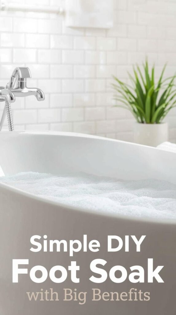 This simple DIY foot soak is packed with big benefits. Detox your body, soften your skin, and relax your muscles—all with ingredients you already have at home. Clean beauty made easy!