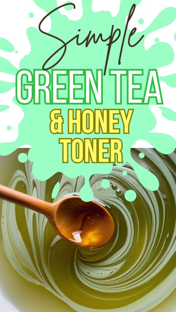 Green tea meets honey in this easy DIY skincare recipe. This toner helps lock in moisture, soothe irritation, and refresh your skin in one simple step—perfect for your natural skincare routine.