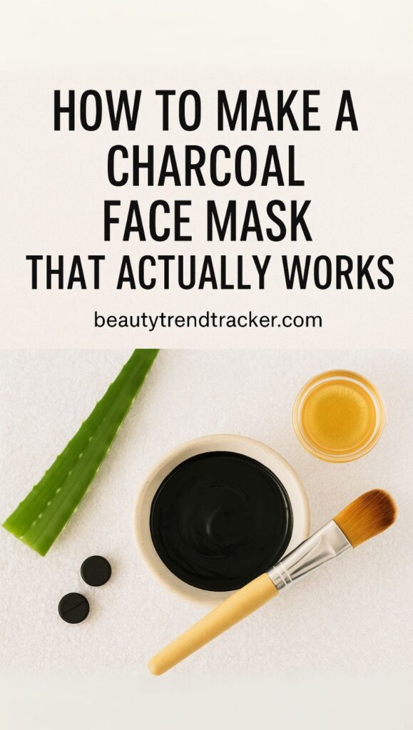 No fancy tools or ingredients needed—just a quick DIY tutorial for a charcoal mask that actually works without the mess. Great for sensitive or acne-prone skin.