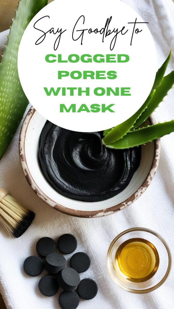 Need a deep-clean moment for your skin? This activated charcoal face mask unclogs pores in one use. Step-by-step instructions make it super easy to try.