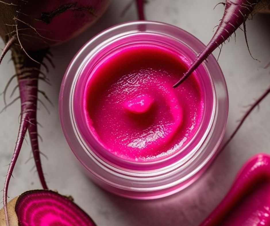 Looking for a clean beauty favorite? This homemade beetroot lip balm gives your lips a rich tint and lasting moisture. All-natural, easy to make, and gorgeous on every skin tone.