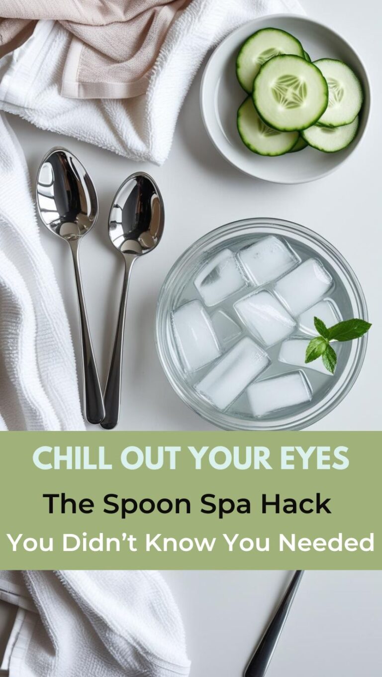 The Ice Spoon Hack That Actually Works: Say Goodbye to Dark Circles and ...