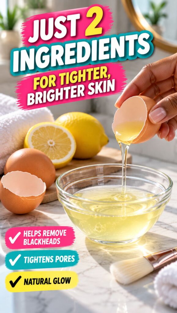 Try this easy 2-ingredient egg white mask when you want a quick addition to your natural face skin care routine. Made with simple ingredients you may already have at home, this DIY egg white face mask is an affordable beauty treatment for fresher, smoother-looking skin and a natural glow.