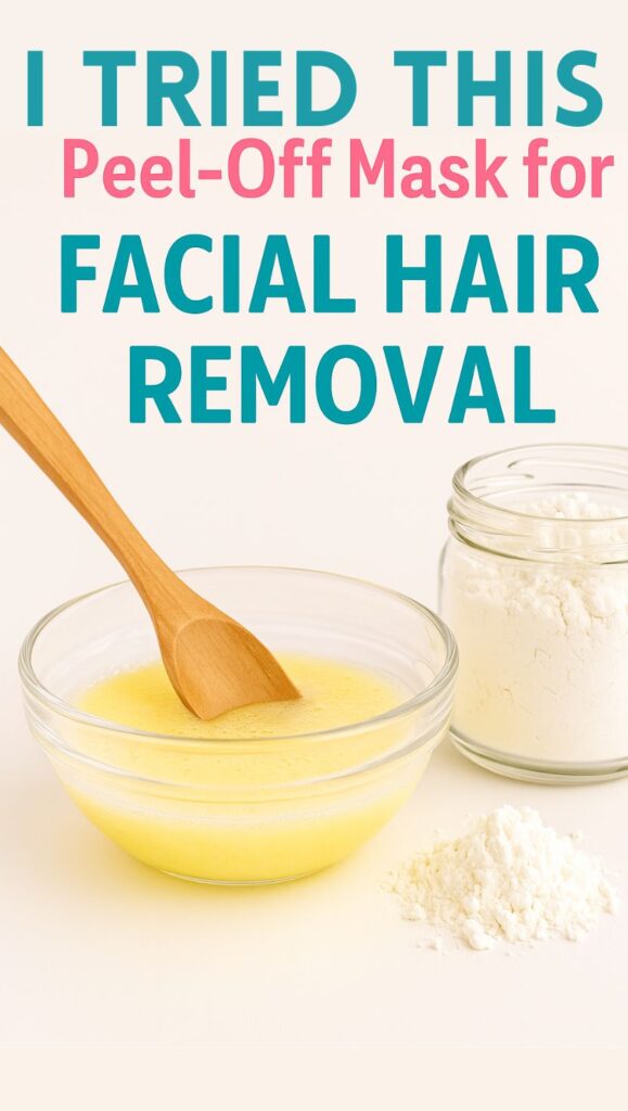 This easy peel-off egg white mask is a game-changer for facial hair removal. If you’re tired of waxing or shaving, try this natural 2-ingredient method to gently remove peach fuzz and fine hair. Perfect for upper lip, chin, and cheeks—no salon visit needed!