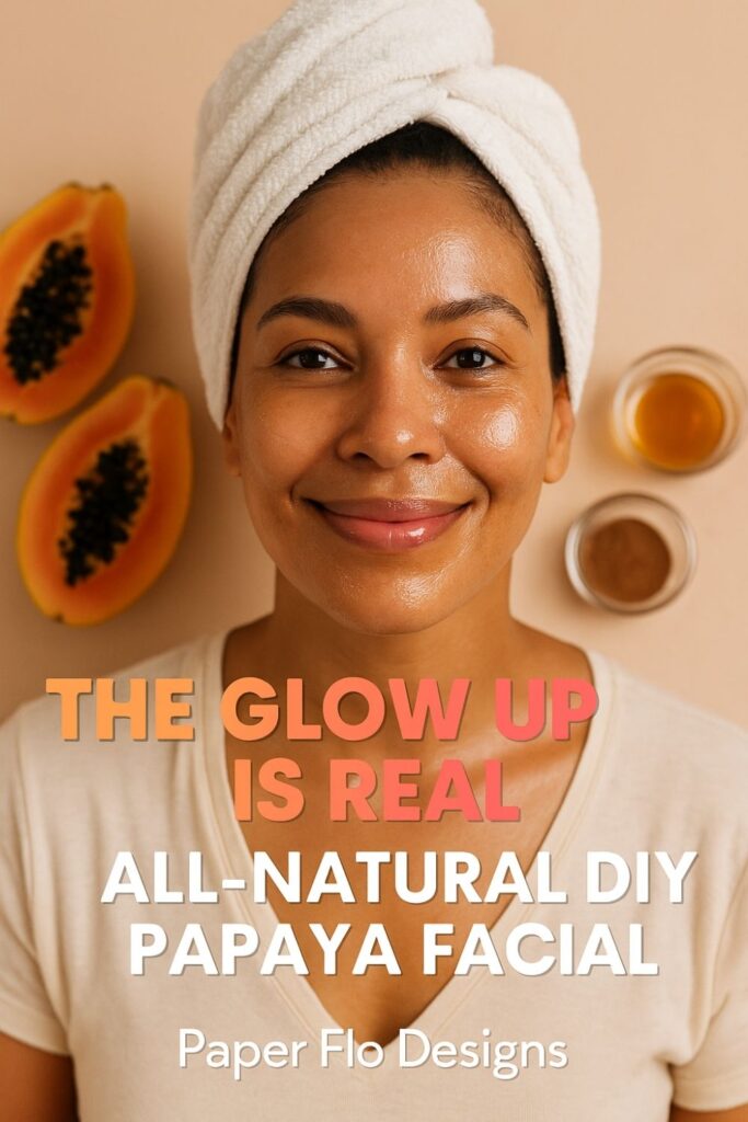 The glow is real with this papaya facial! Fade dark spots, clear acne scars, and get smoother skin with this all-natural DIY face mask. Your skin will look brighter and feel baby soft.